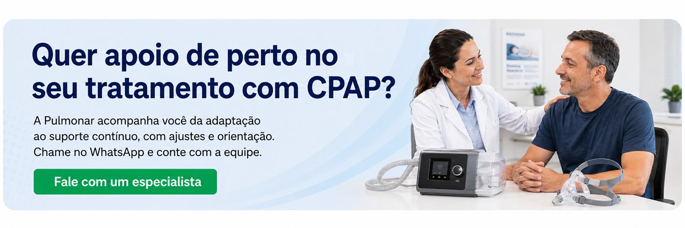 Quer apoio de perto no seu tratamento com CPAP? Fale com um especialista da Pulmonar em Uberlândia